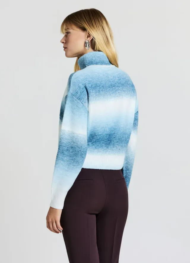 Calliope pull col roulé dégradé femme M