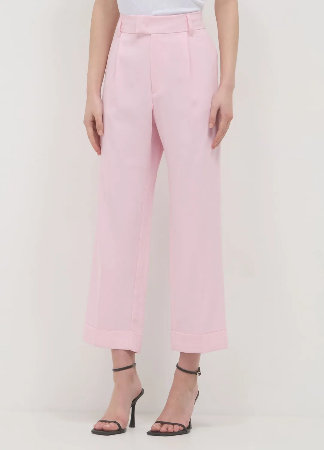 Calliope pantalon classique revers femme