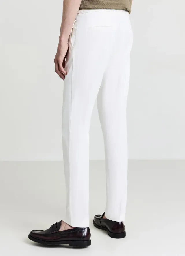 Calliope pantalon homme coton ceinture à nouer regular