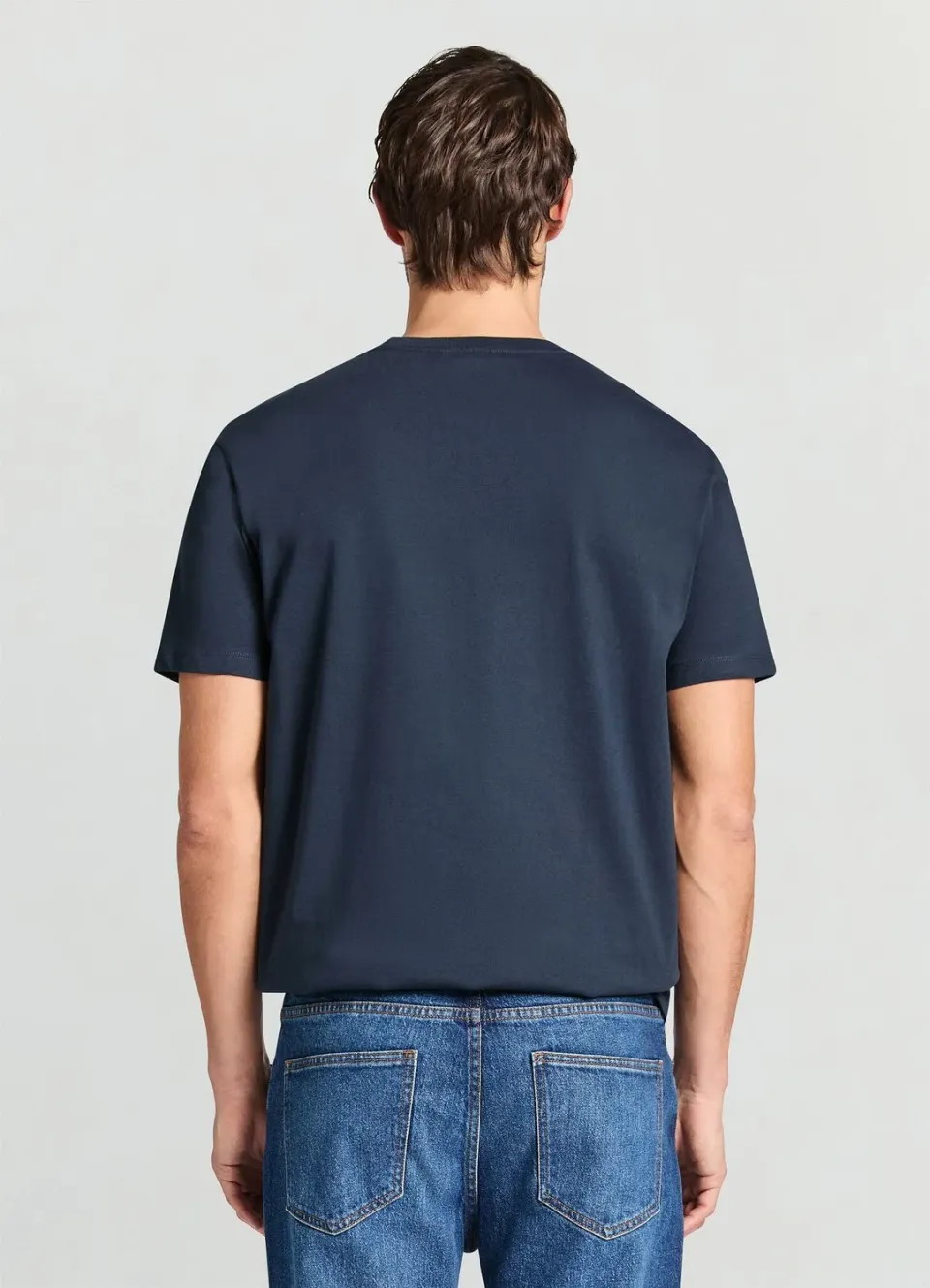 Calliope T-shirt uni col rond homme regular