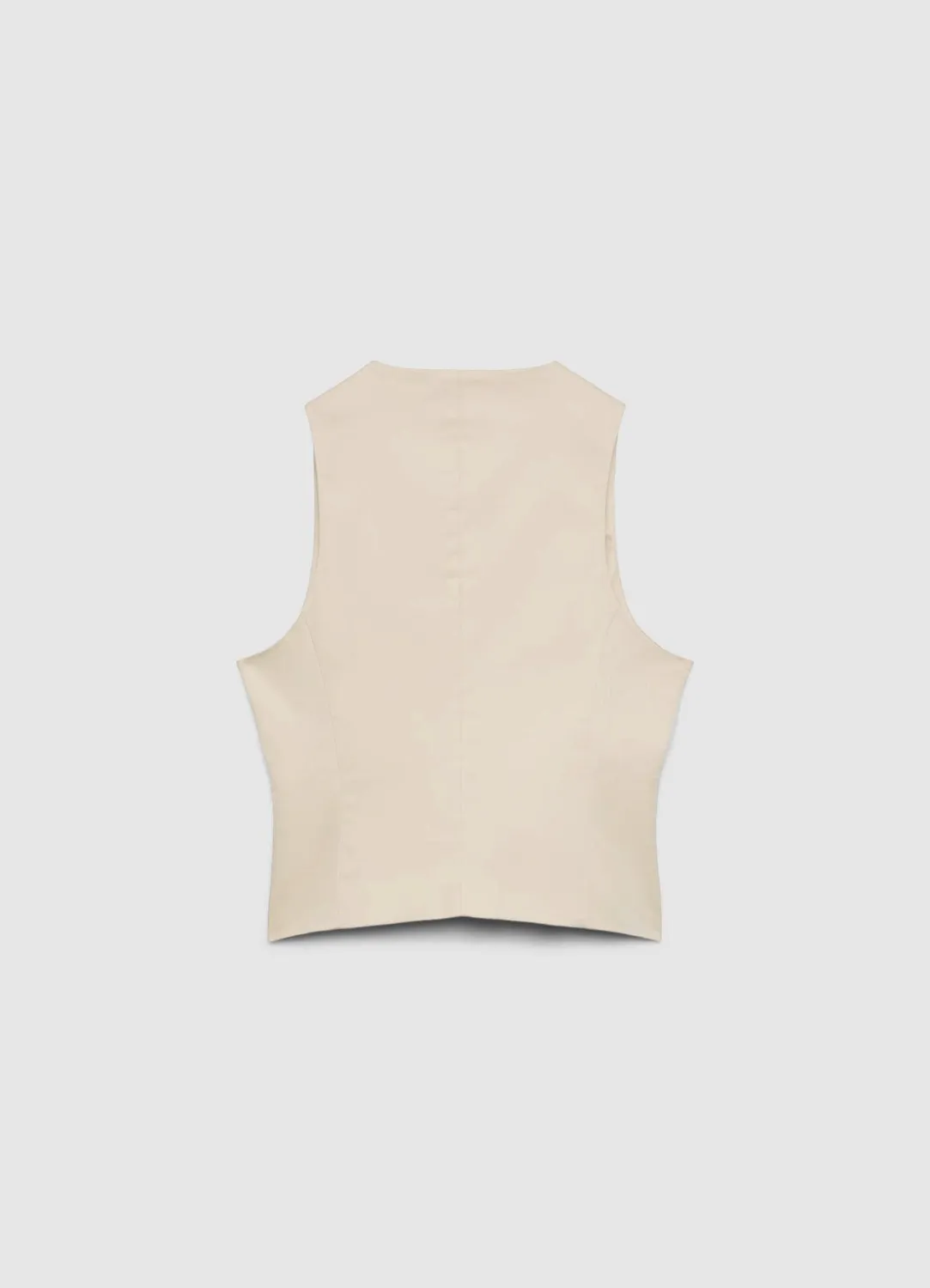 Calliope Gilet tailleur femme col V boutons
