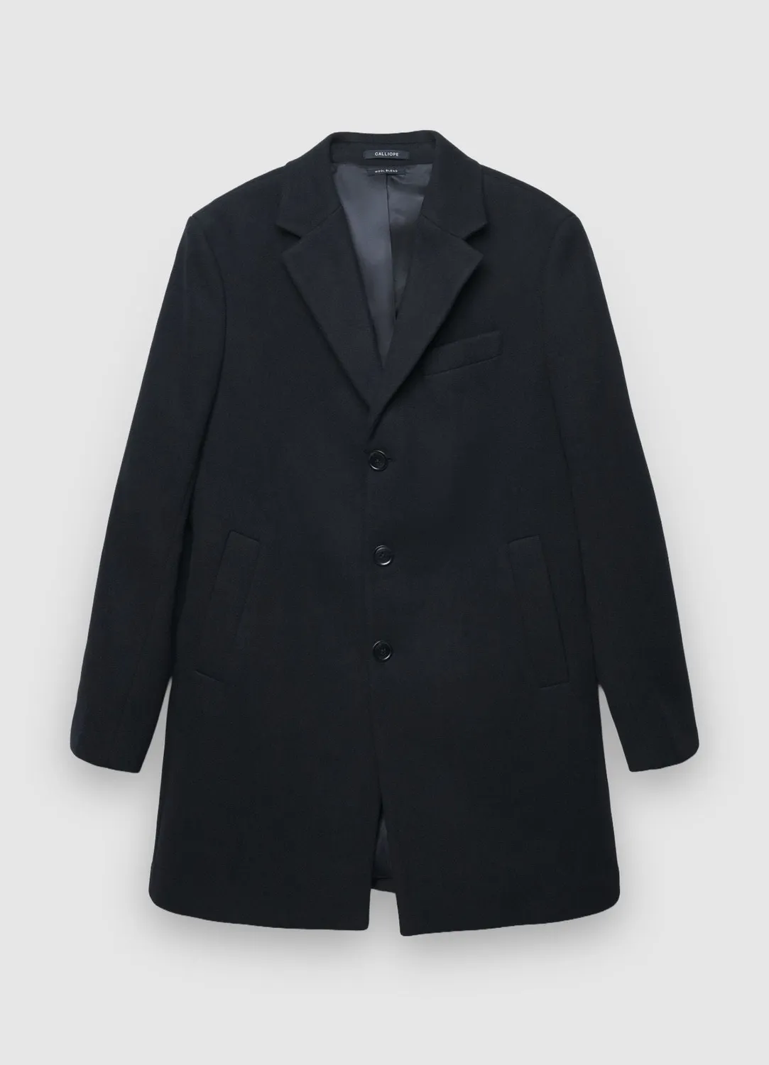 Calliope manteau classique homme doublé
