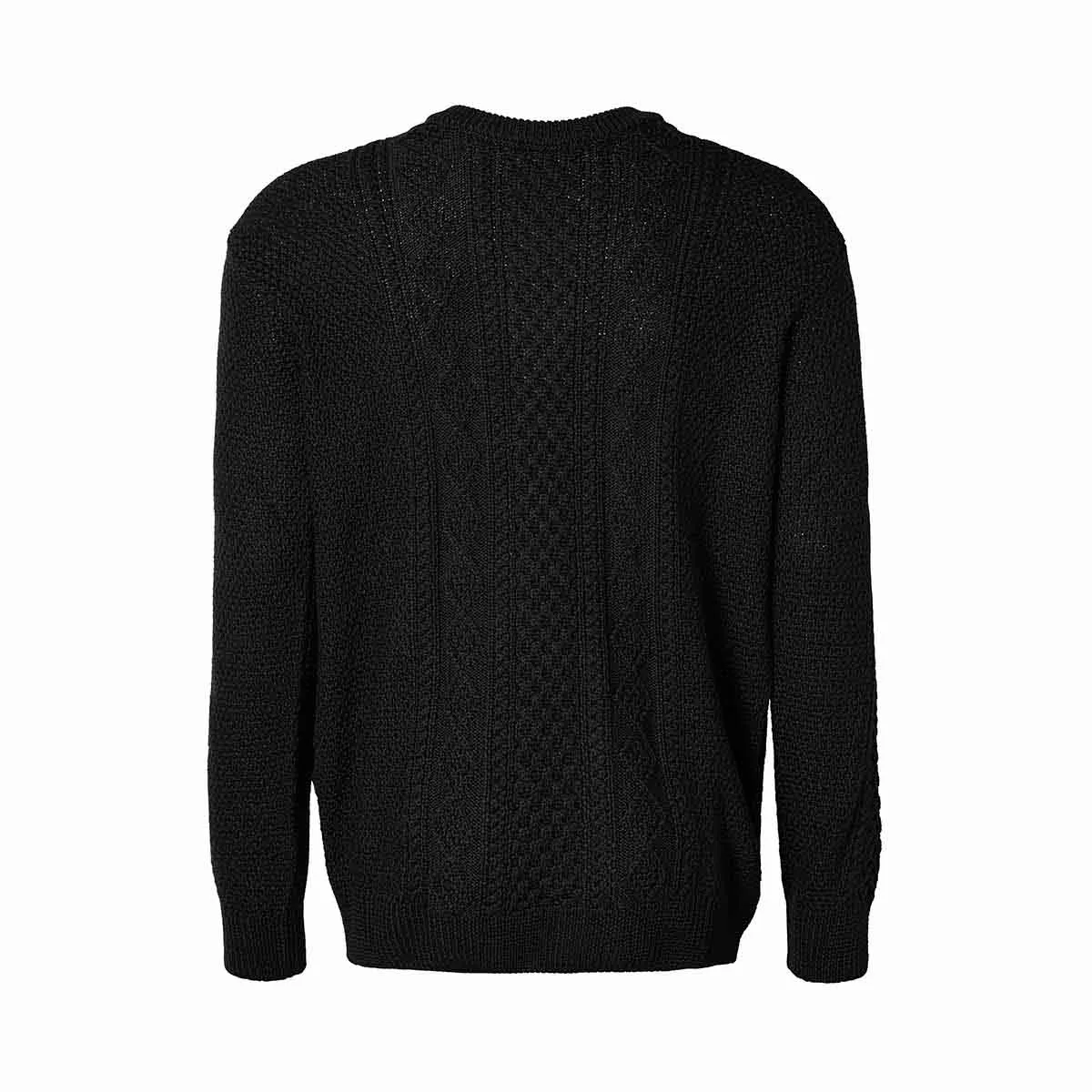 Robe di Kappa Acrab pull noir unisexe