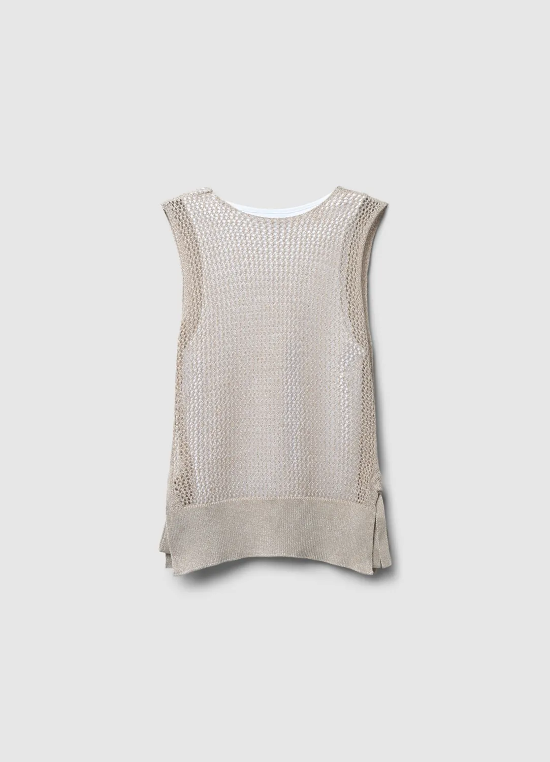 Calliope top ajouré débardeur femme nœuds latéraux