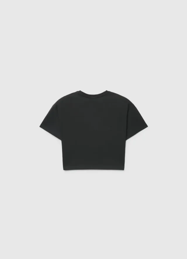 Calliope t-shirt Kuromi imprimé fille manches courtes