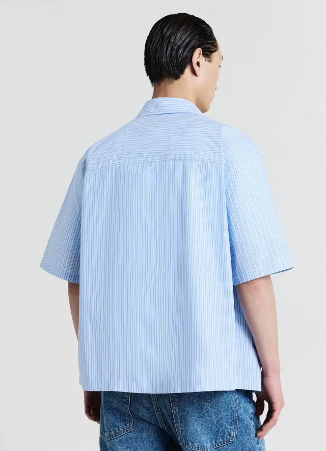 Calliope chemise rayée coton homme