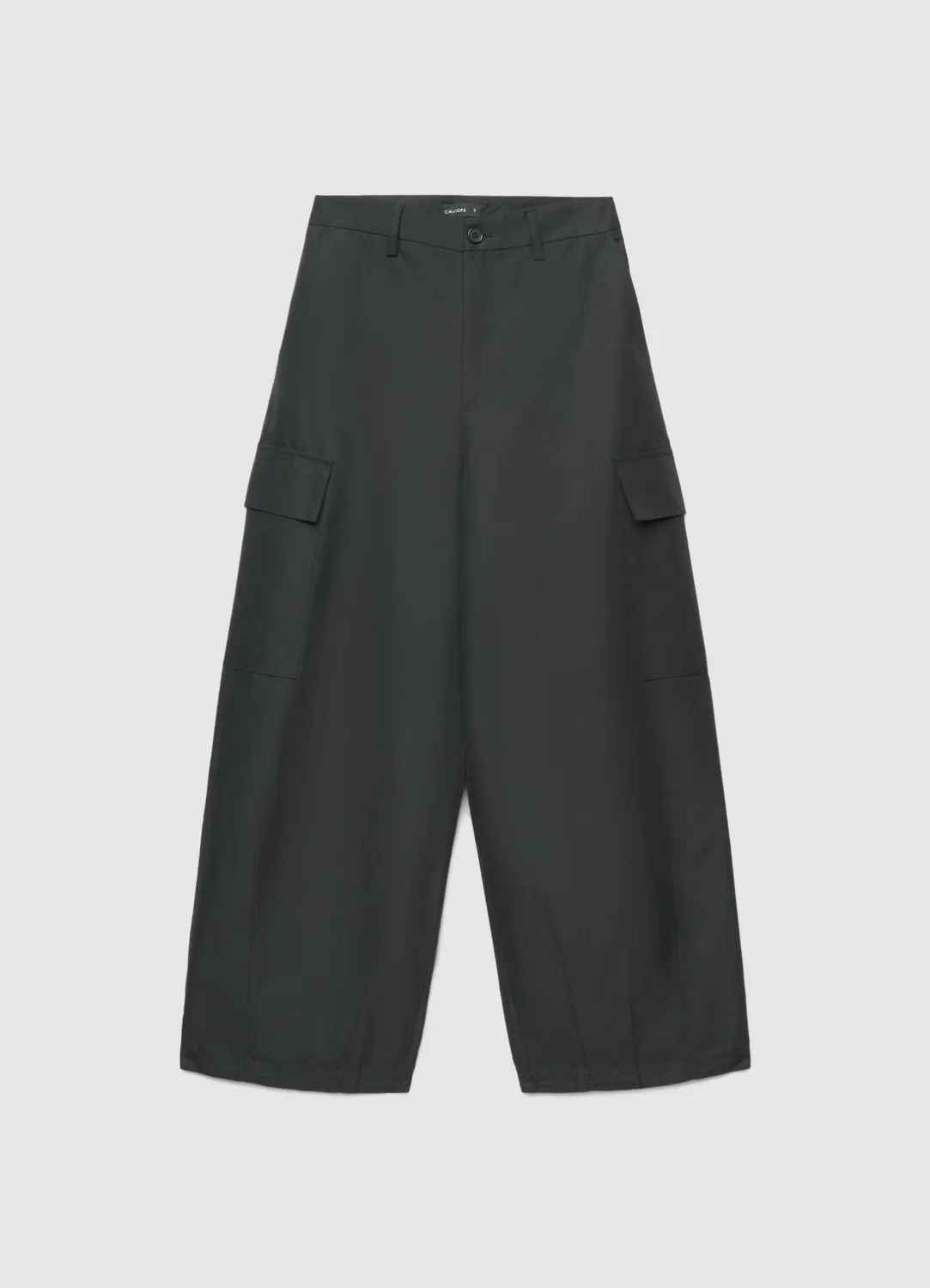 Calliope pantalon cargo femme taille moyenne large