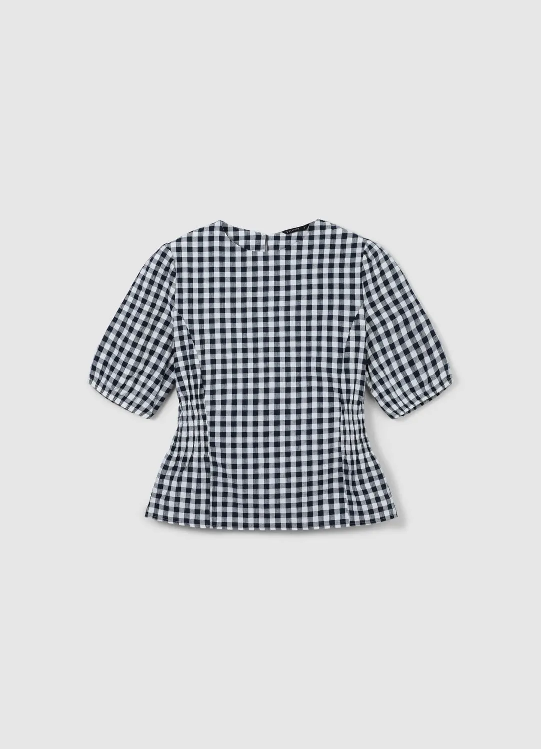 Calliope blouse femme XS carreaux manches courtes