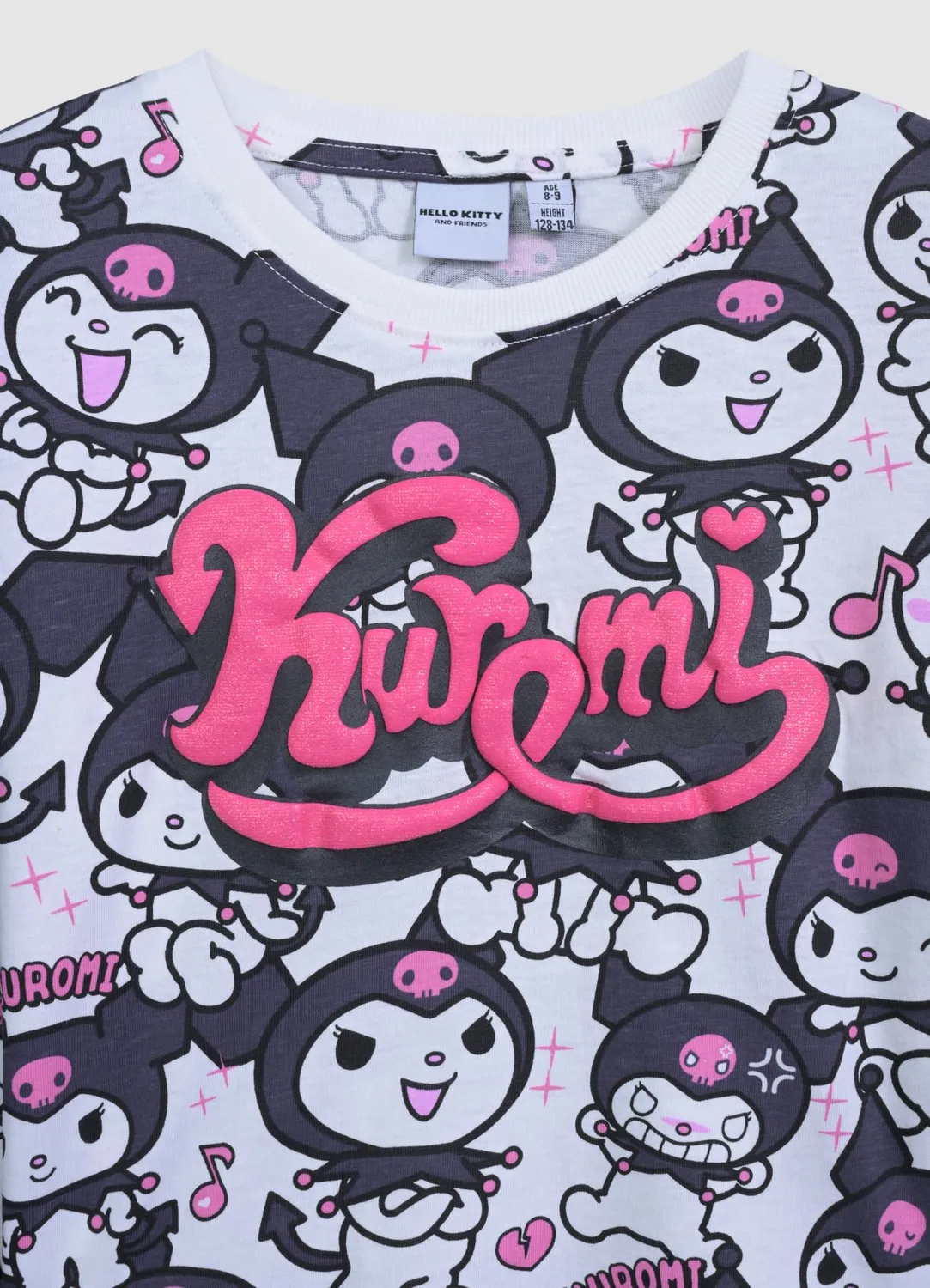 Calliope t-shirt Kuromi fille manches longues