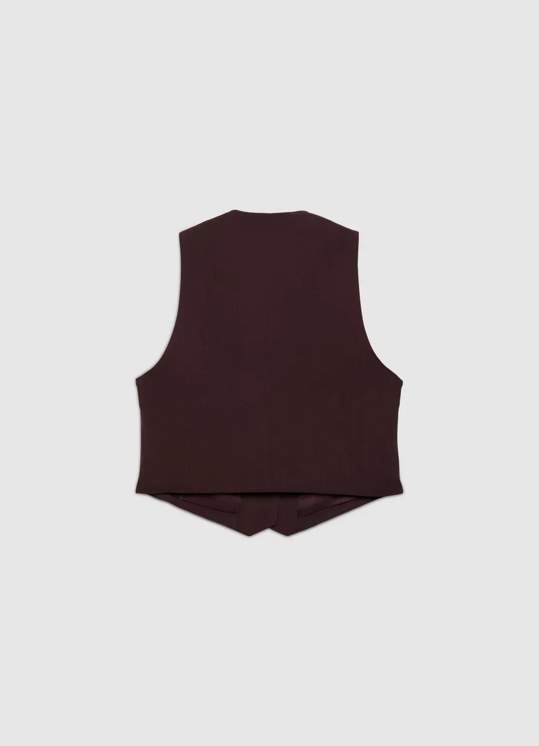 Calliope gilet court femme 3 boutons col V