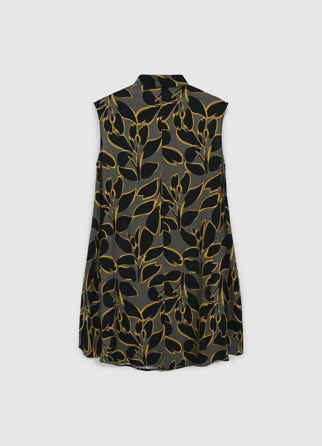 Calliope chemise longue sans manches à motif femme