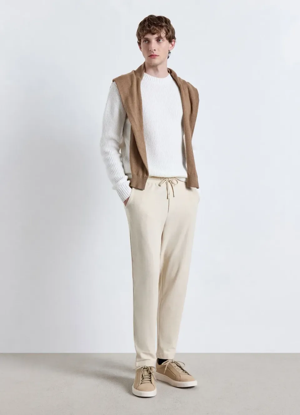 Calliope Pantalon droit sport homme L taille élastique