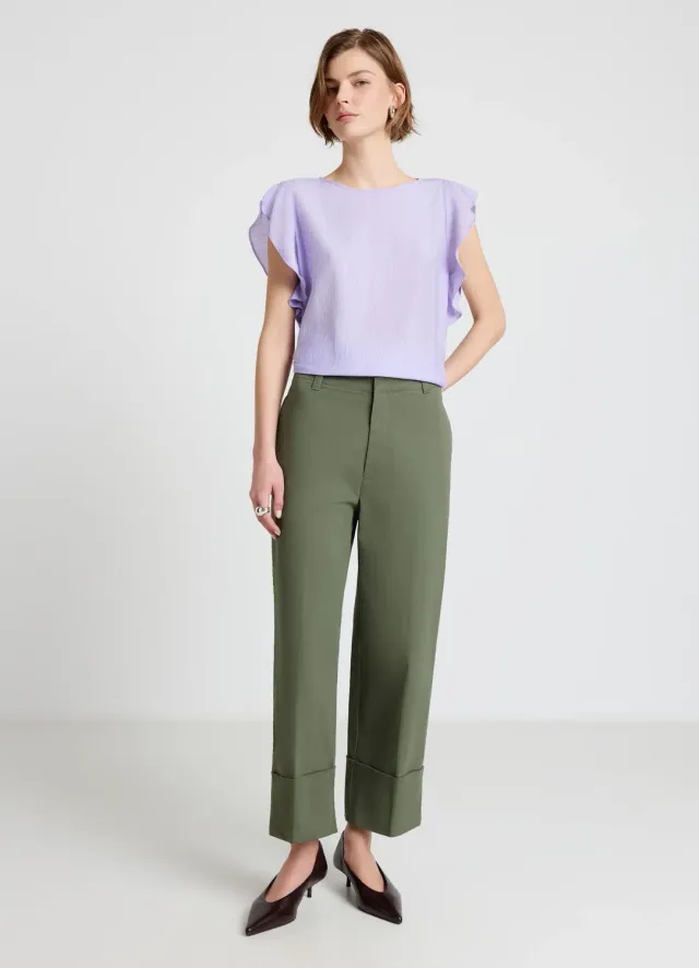 Calliope volants blouse femme XS à XXL volants