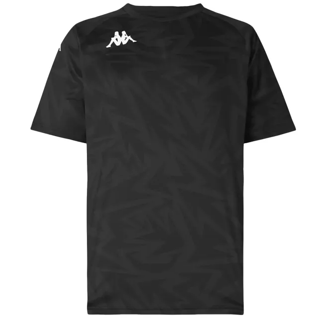 Robe di Kappa Favero maillot enfant noir raglan
