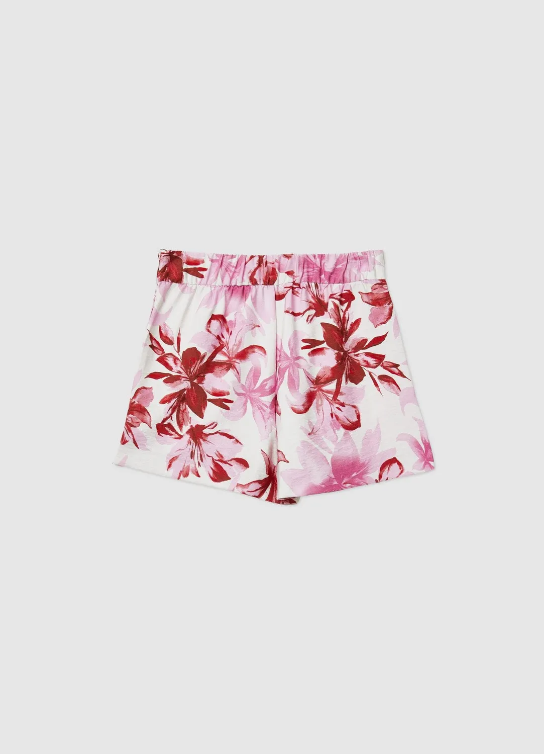 Calliope Fleurs short femme imprimé fleurs