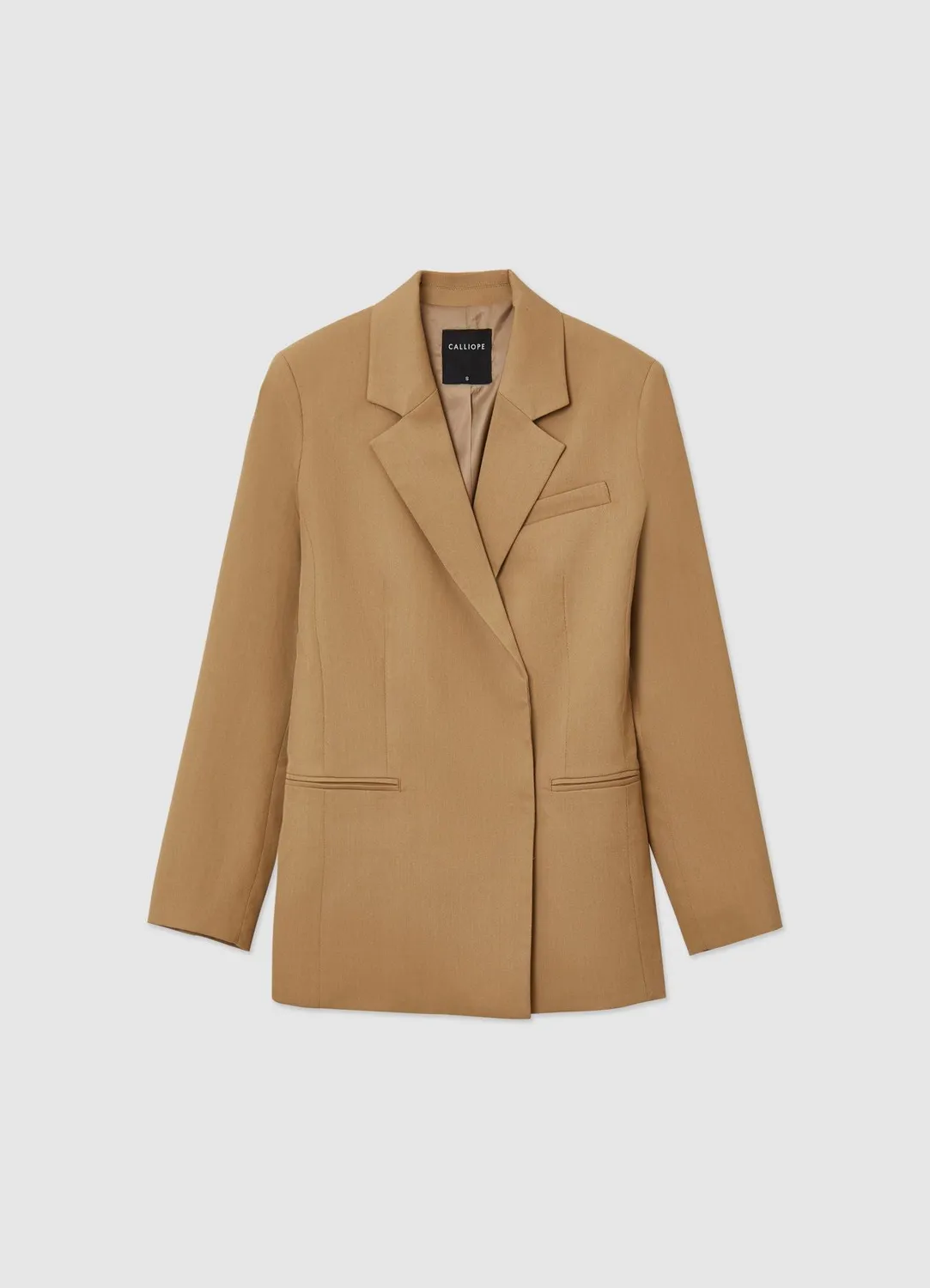 Calliope veste double-boutonnage femme boutons cachés