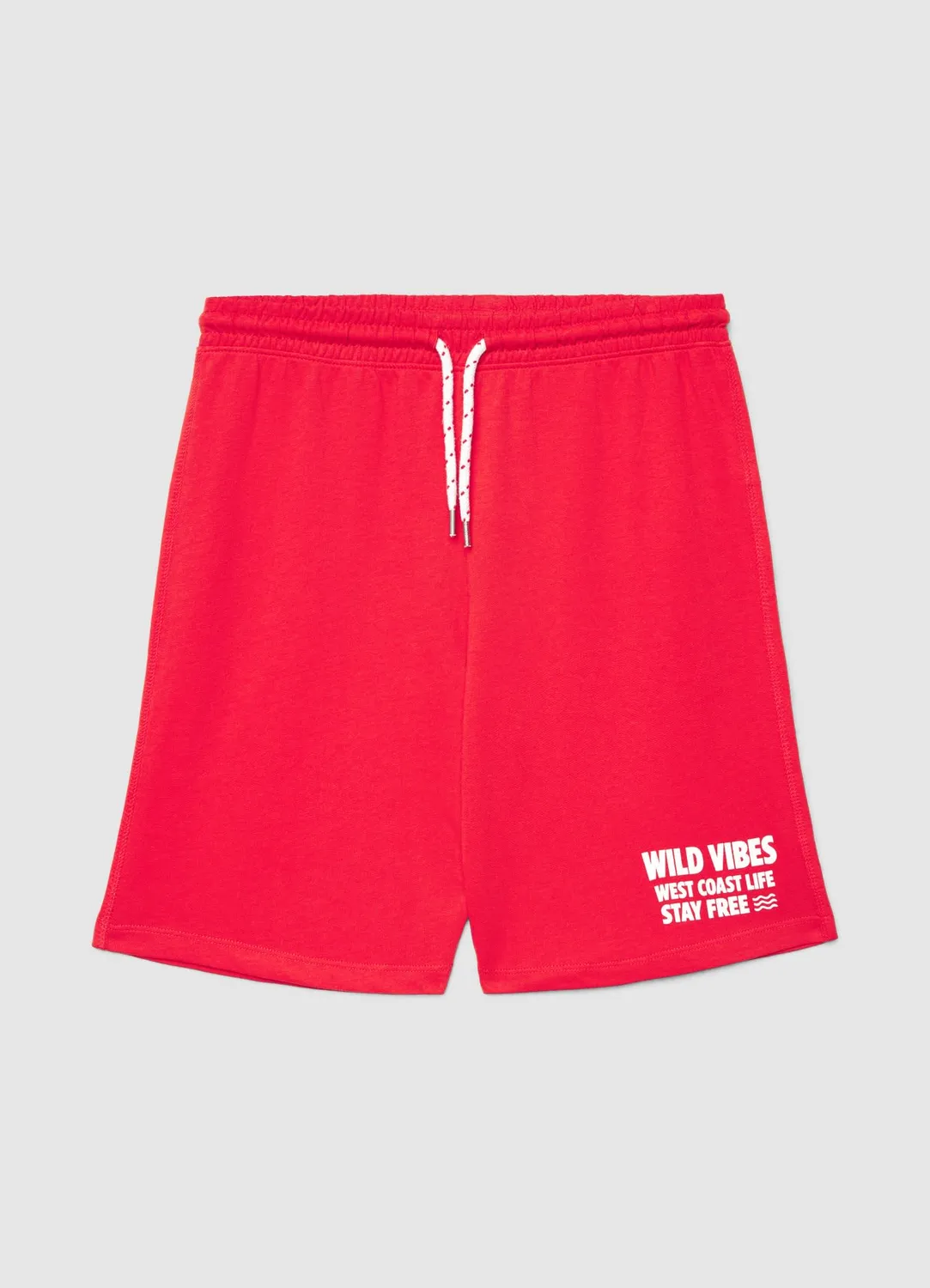 Calliope short molleton garçon imprimé cordon