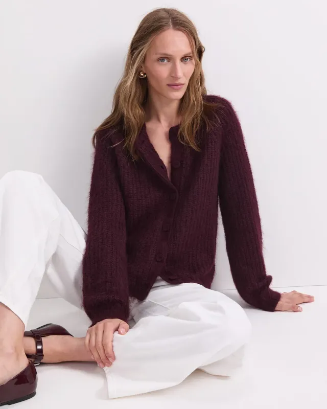 Sportscraft Tatiana cardigan mohair brossé