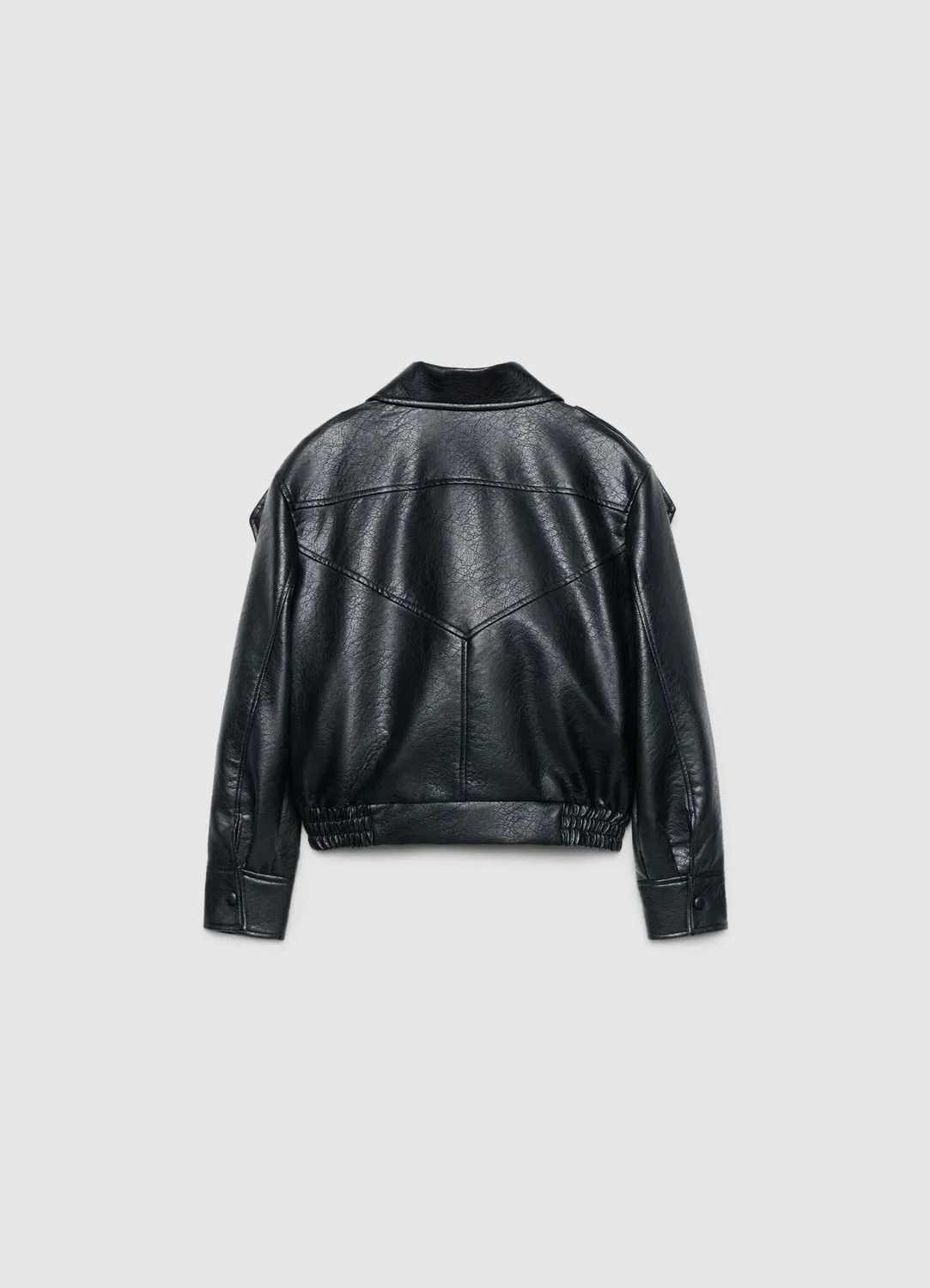 Calliope blouson biker femme zip asymétrique uni