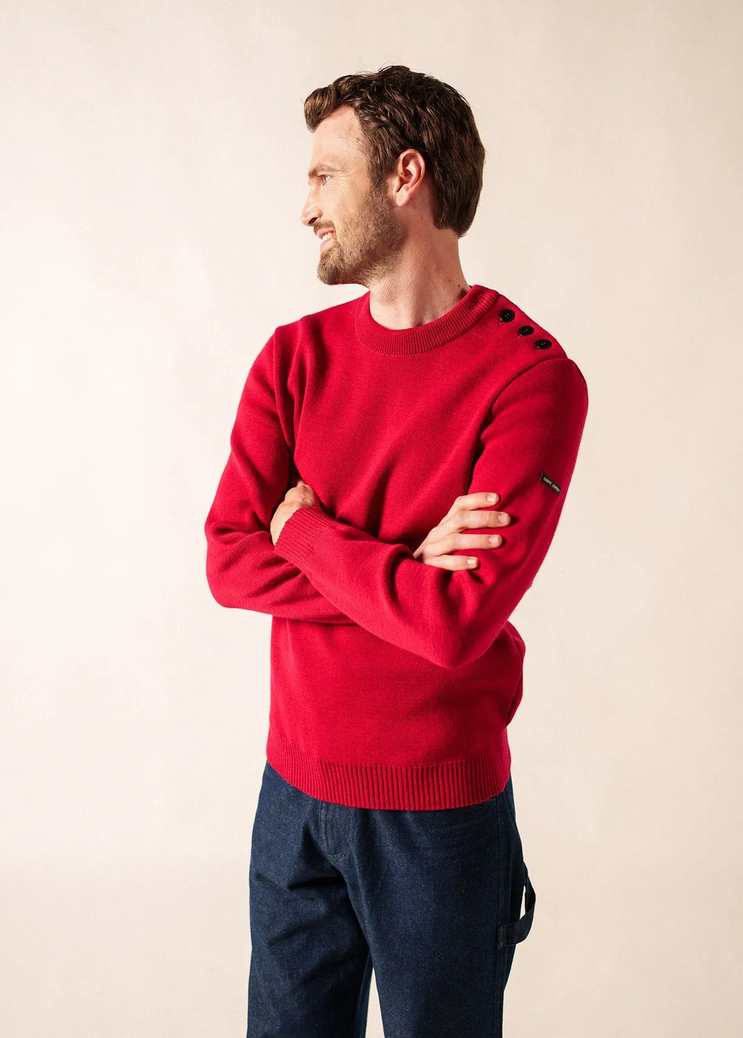 Saint James Cancale pull marin medoc laine