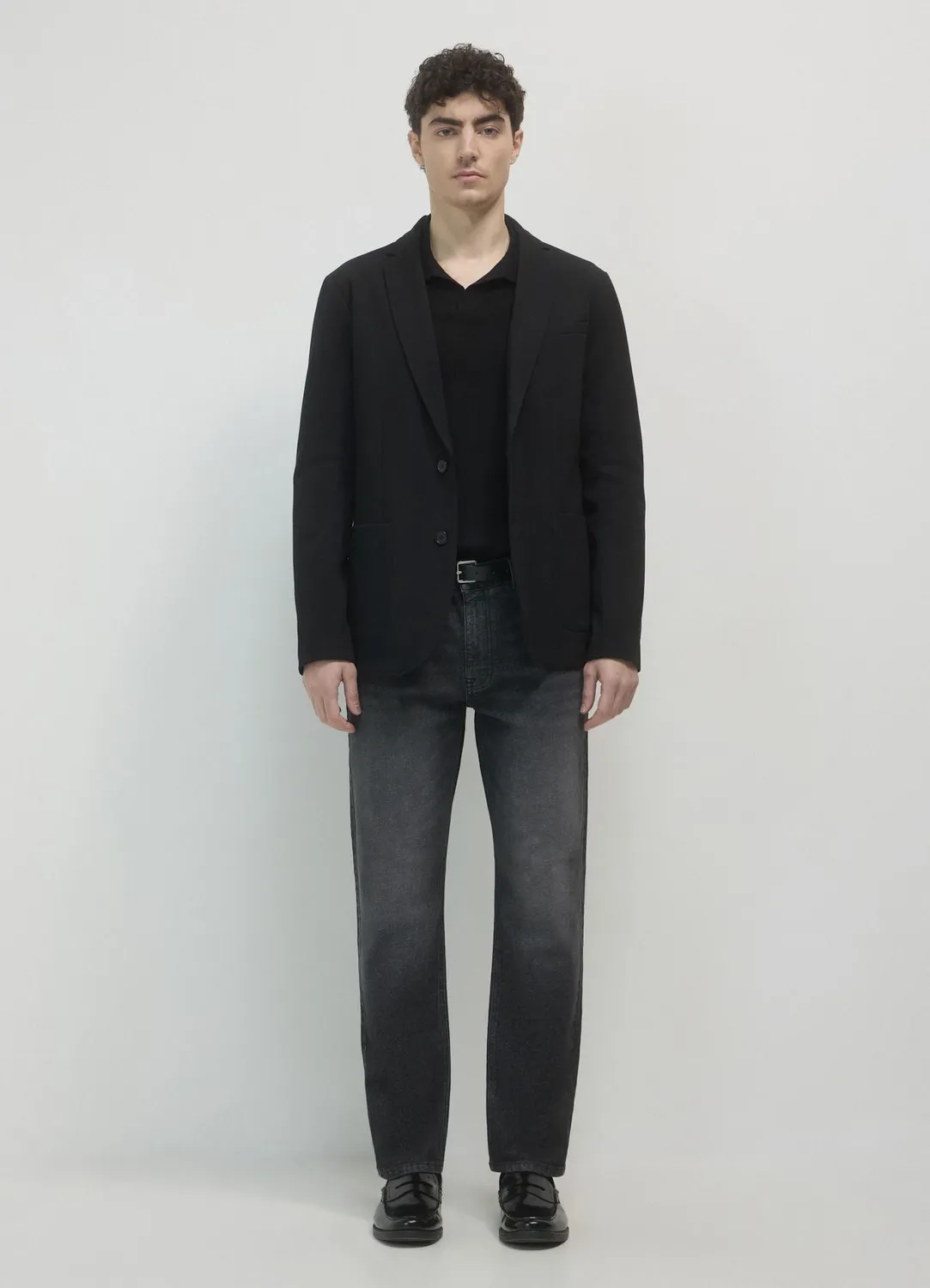 Calliope veste blazer homme monobouton classique