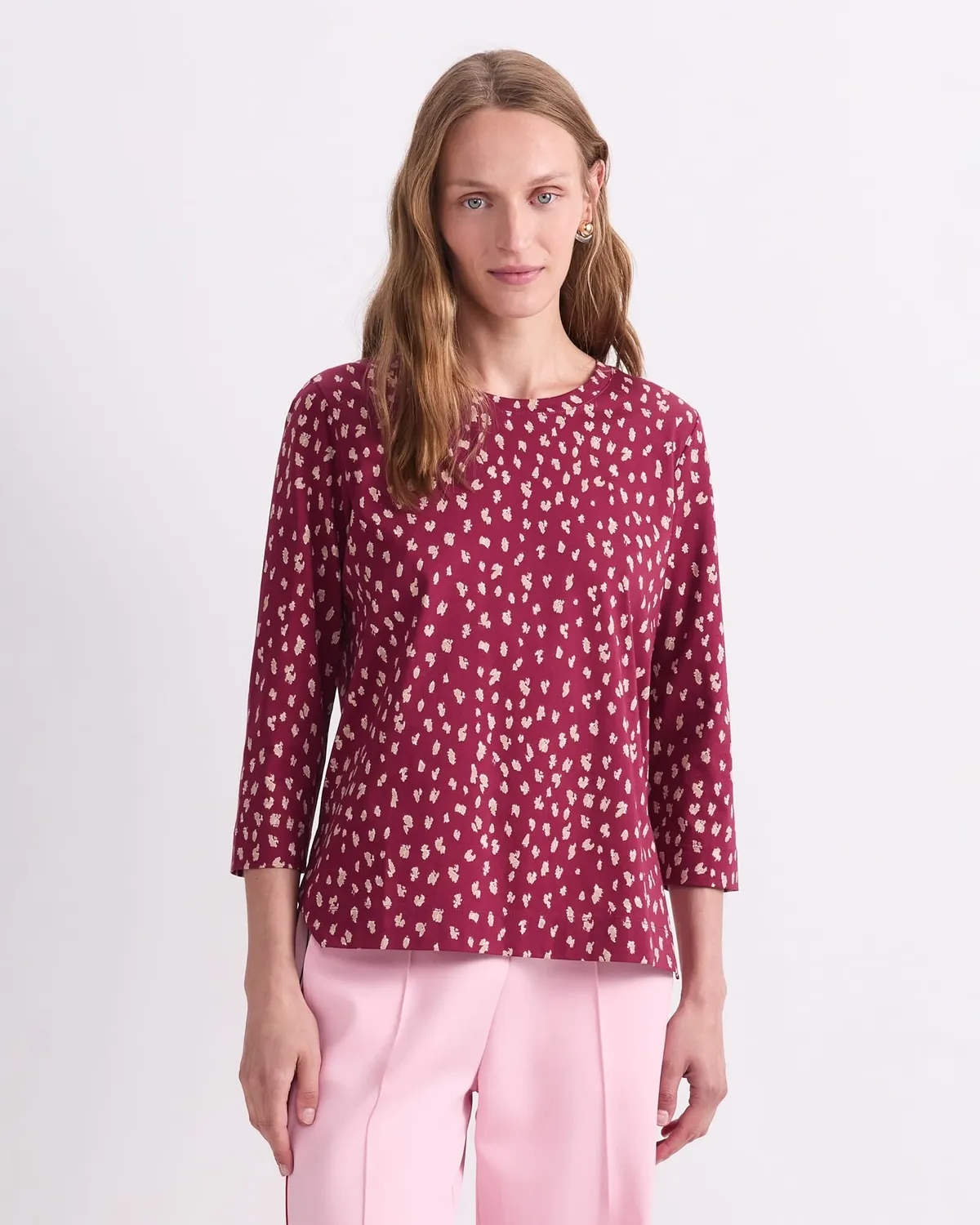 Sportscraft Jenny t-shirt coton manches 3/4 imprimé