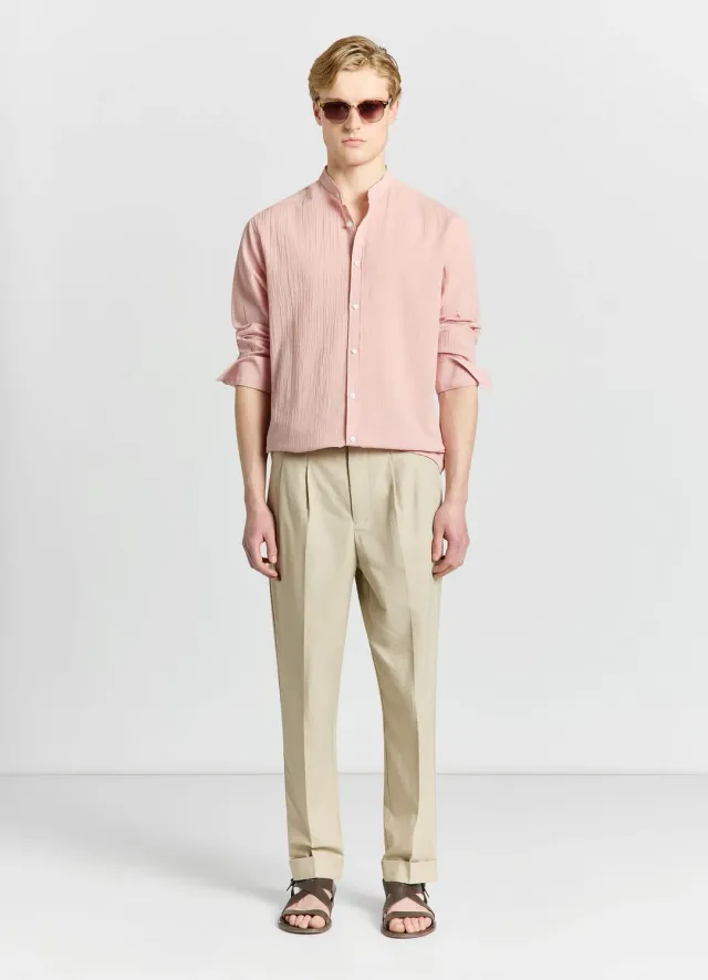 Calliope chemise coreana unie homme col mao