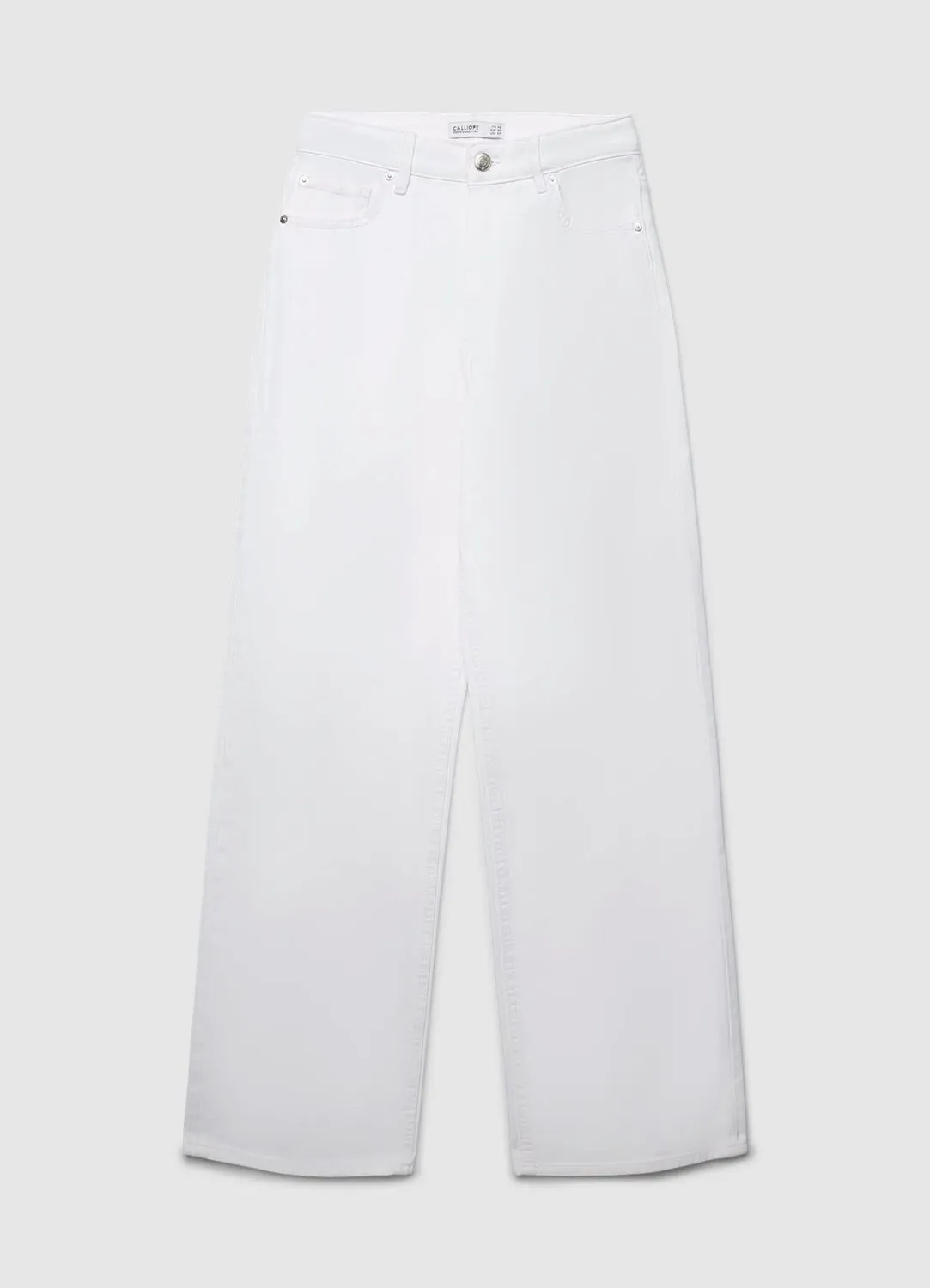 Calliope Jeans Wide Leg Taille Haute Jean Femme Taille 40