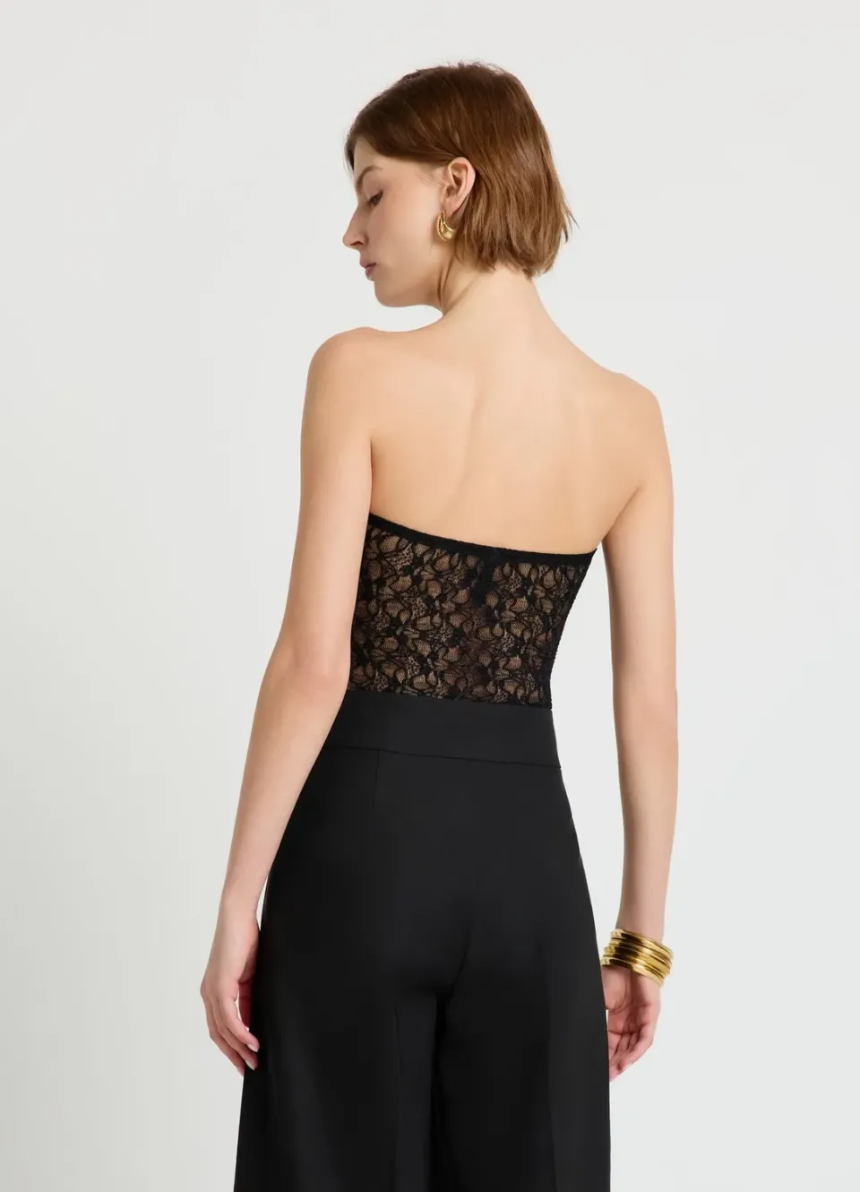 Calliope body bandeau dentelle femme soirée