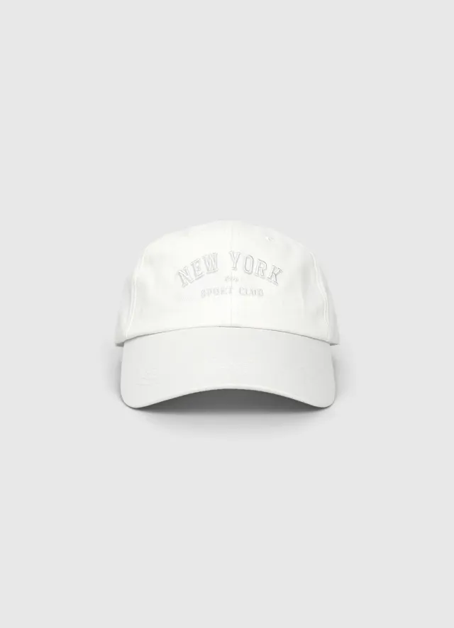 Calliope casquette baseball brodée visire courbe