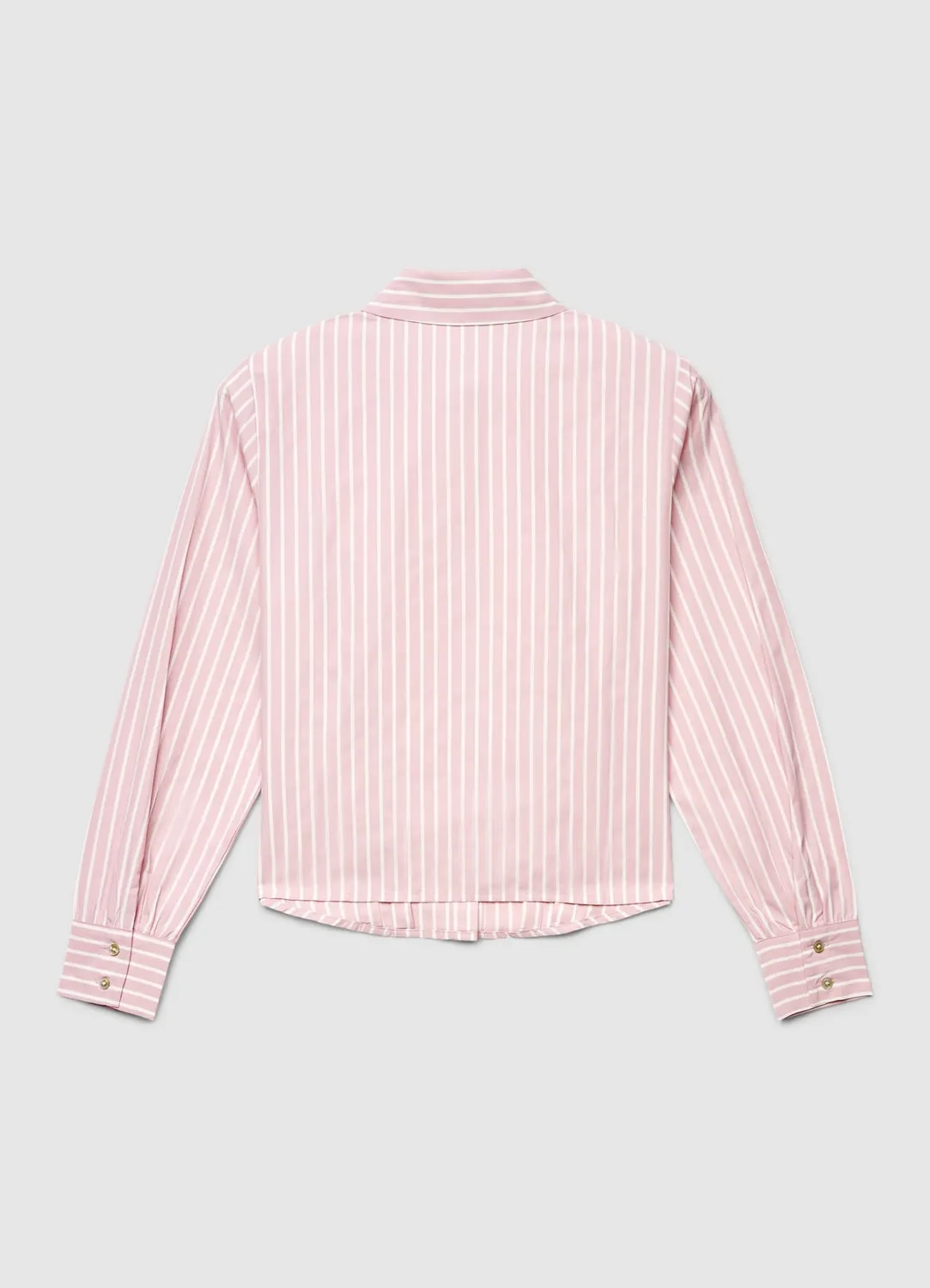 Calliope chemise rayée femme S crop à pinces