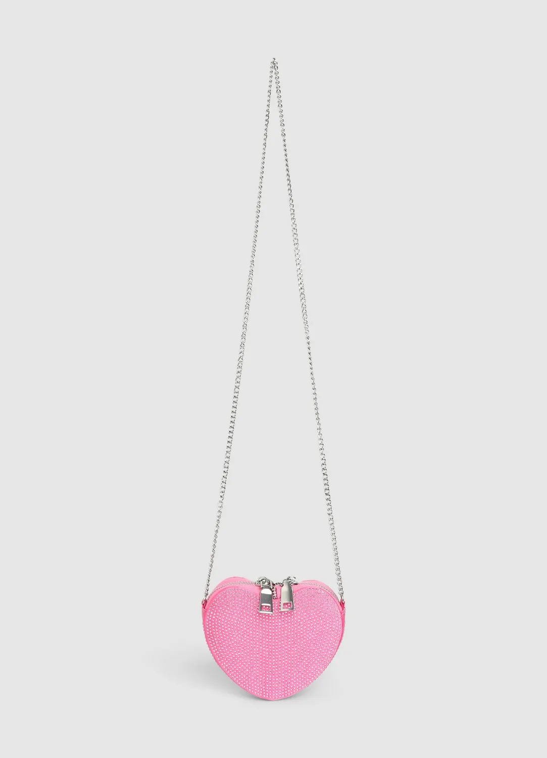 Calliope mini sac cœur strass fille chaîne