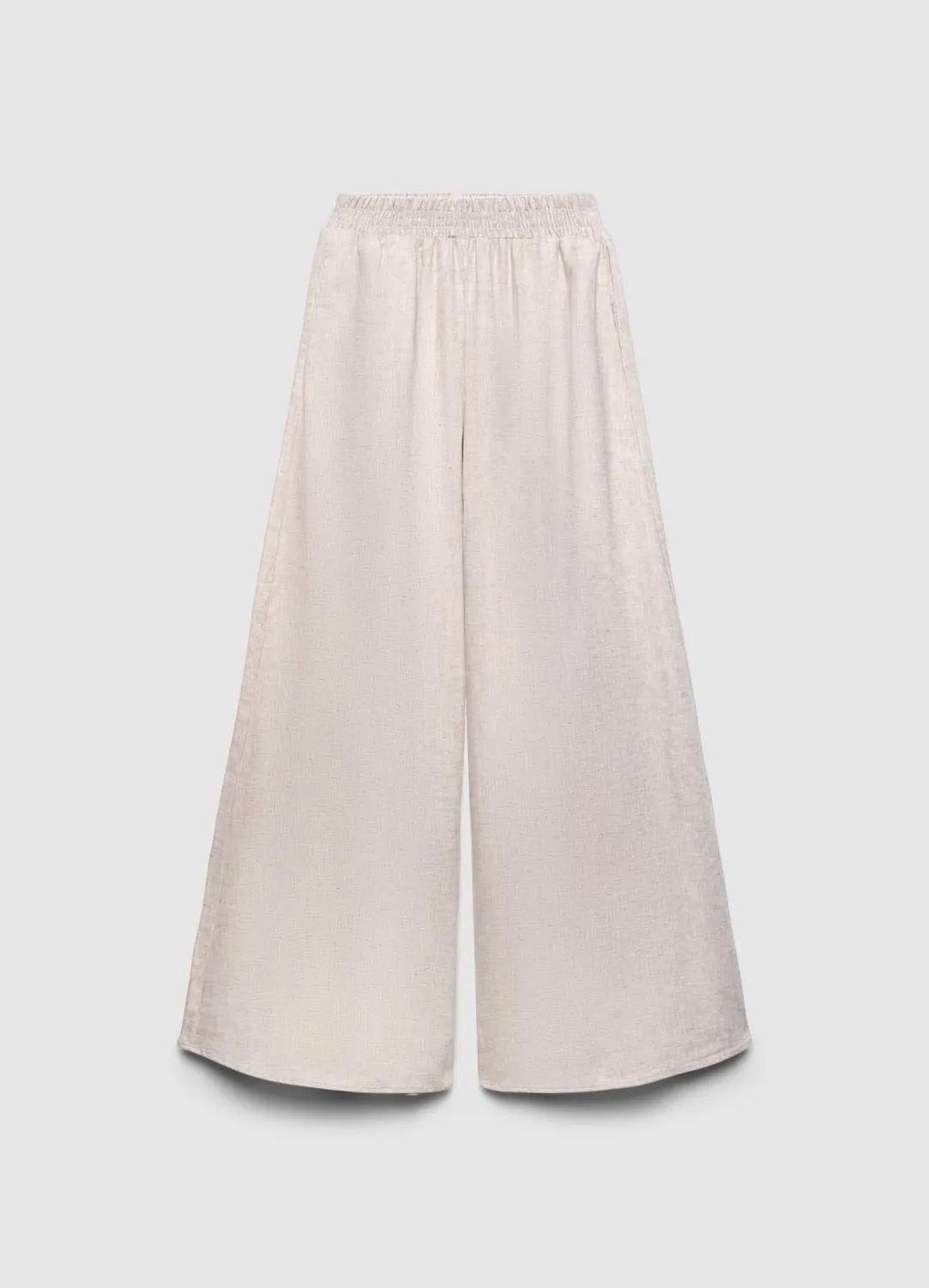 Calliope pantalon-jupe fluide femme taille élastique