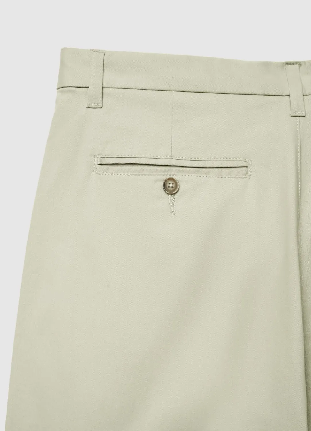 Calliope short chino homme uni coupe droite