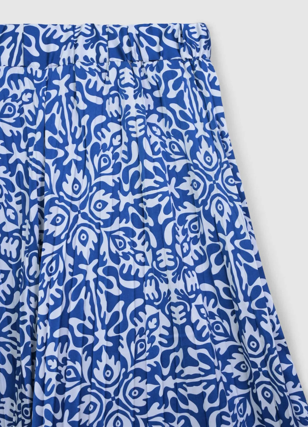 Calliope pantalon palazzo plissé à motifs femme