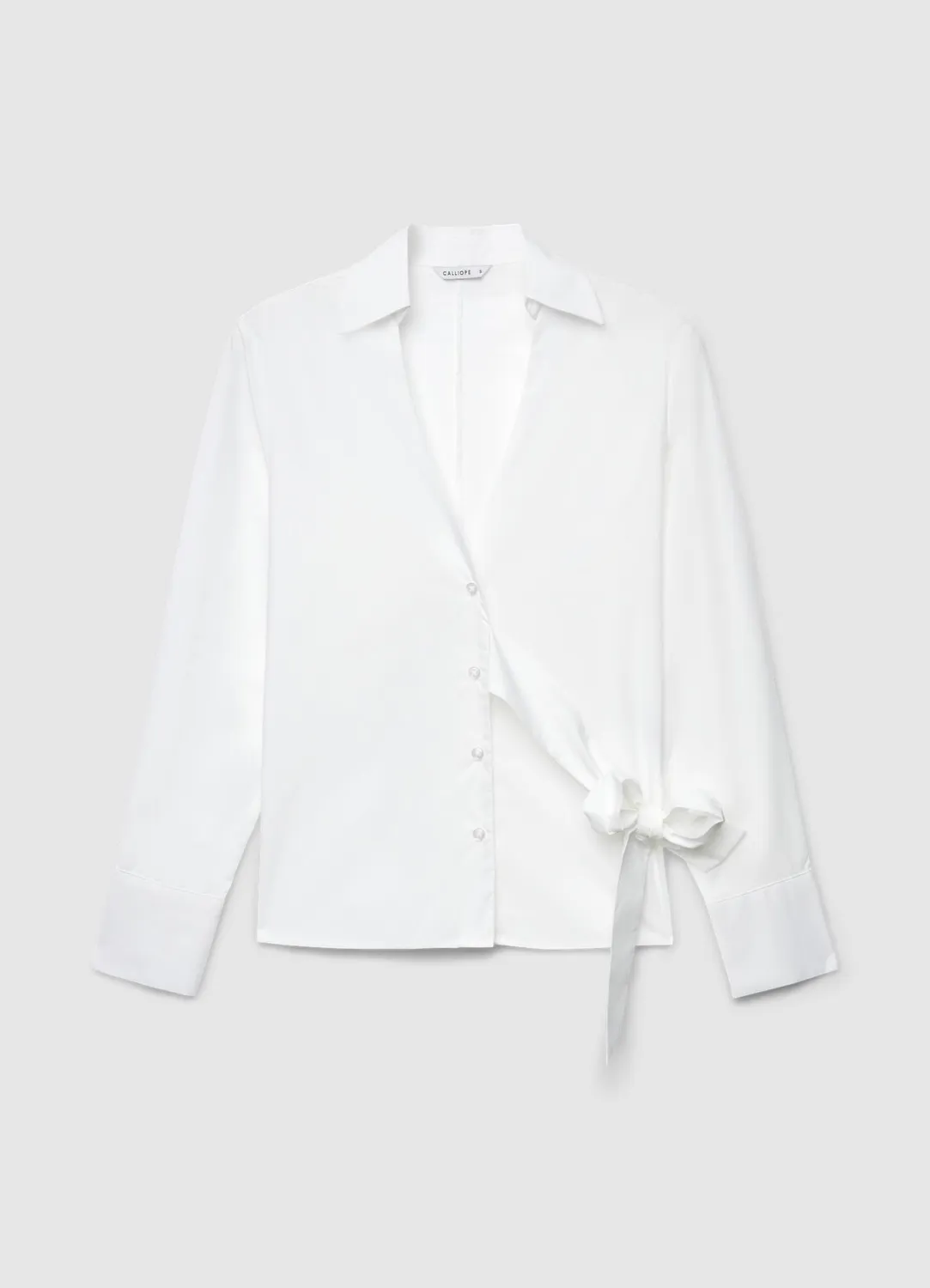 Calliope chemise à nœud taille S manches longues