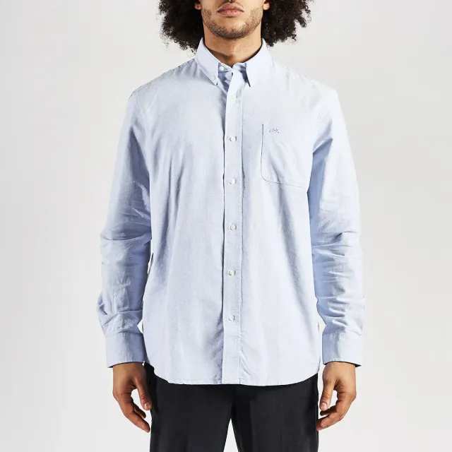 Robe di Kappa New George chemise bleue coton