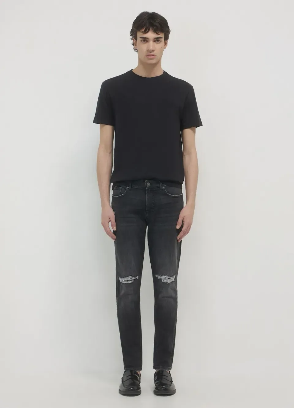 Calliope jeans skinny déchiré homme coton