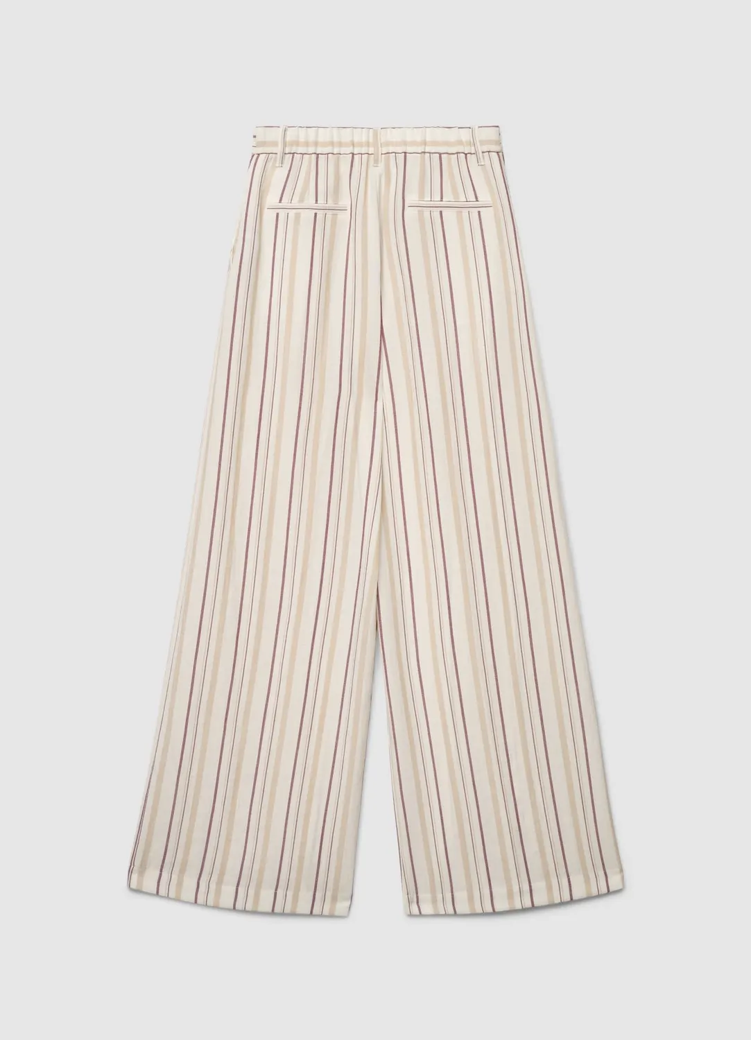 Calliope Palazzo pantalon femme large à rayures