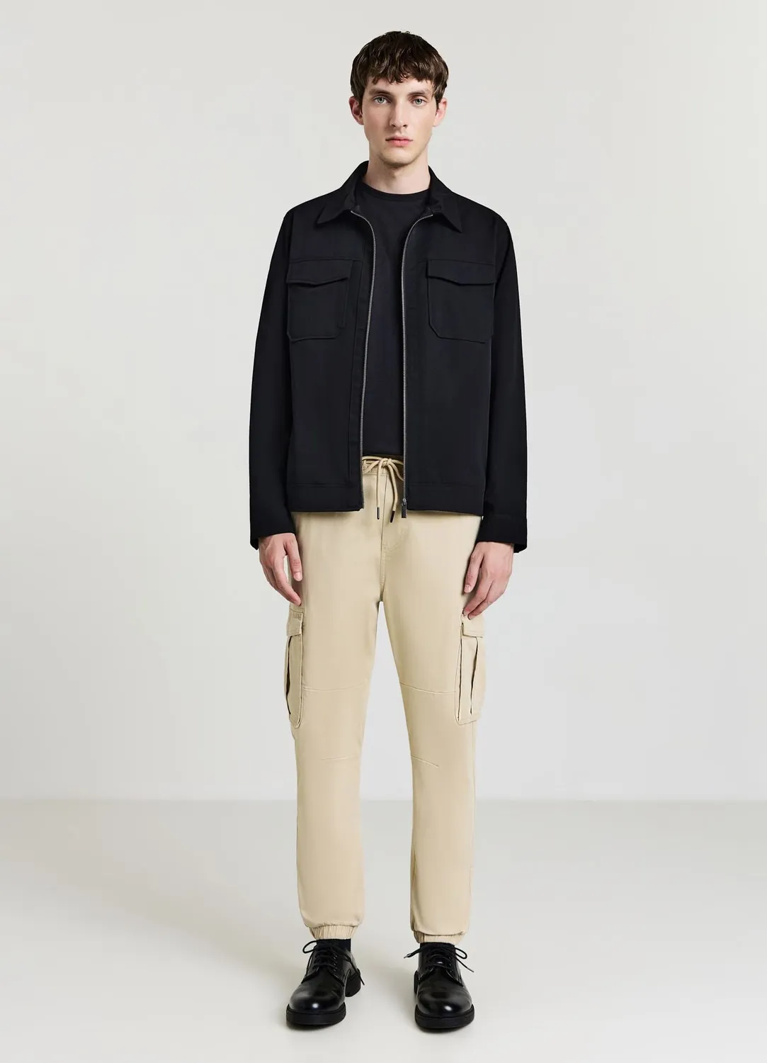 Calliope Pantalon jogger homme 48 coton poches