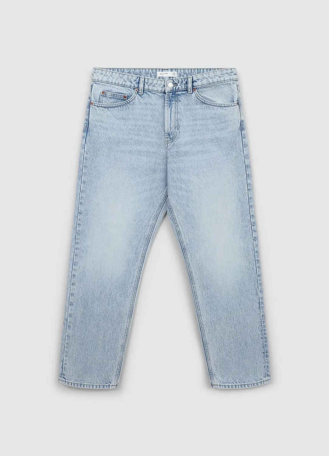 Calliope Jeans Délavé Relaxed Jean Homme Taille 48