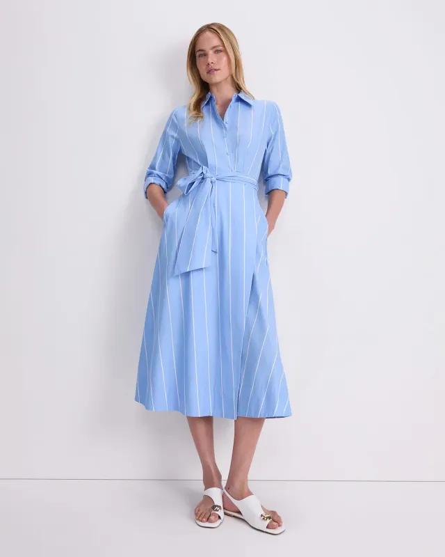 Sportscraft Etta robe chemise midi rayée