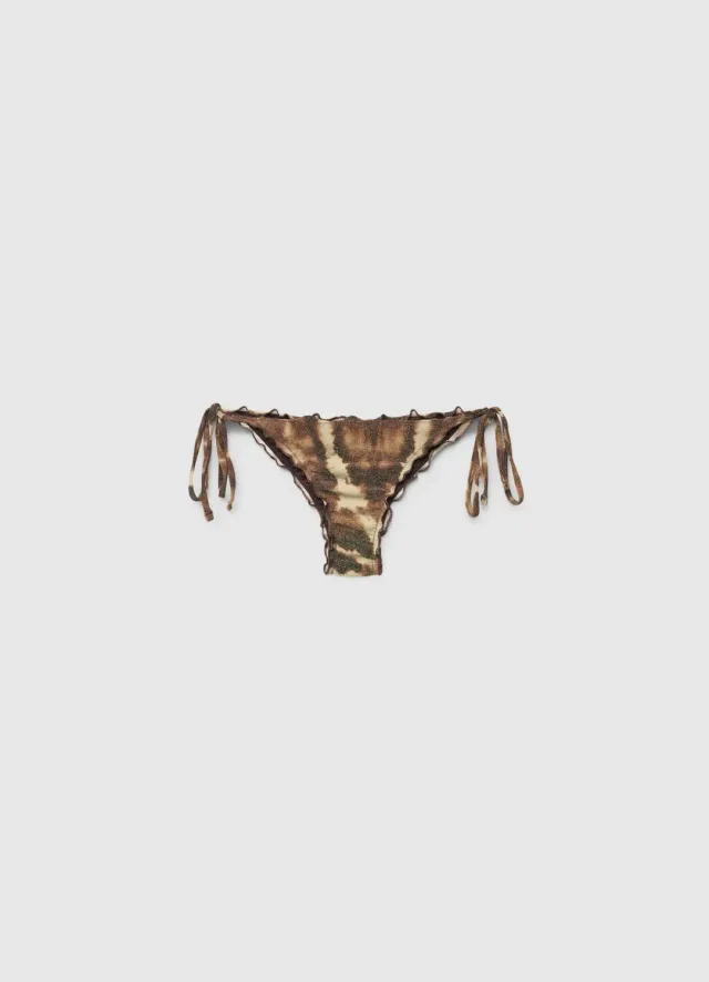Calliope slip bikini brésilien femme dégradé brillant