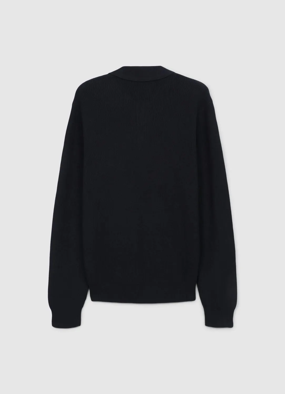 Calliope polo coton homme manches longues boutons