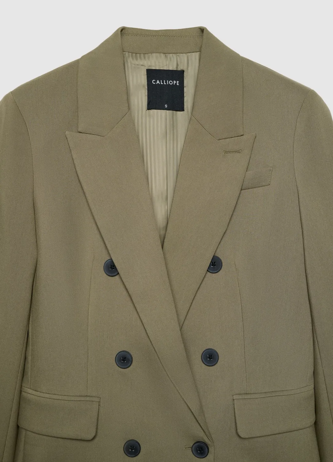 Calliope blazer femme double boutonnage 6 boutons