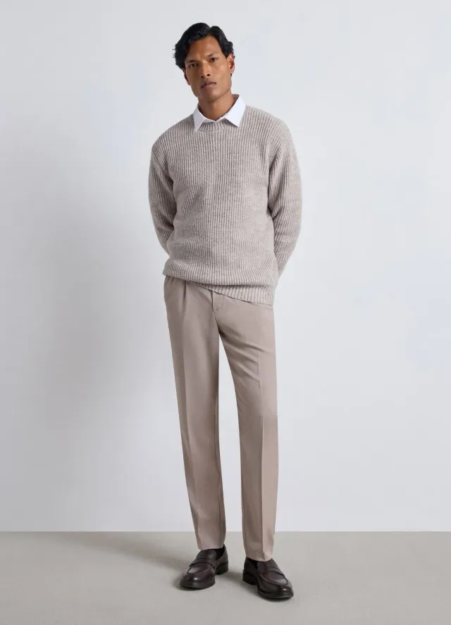 Calliope pantalon homme taille élastique coton