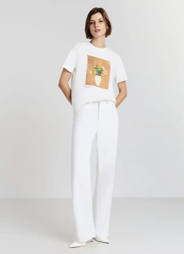 Calliope t-shirt coton femme imprimé artistique