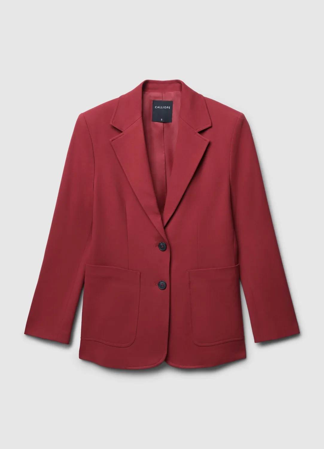 Calliope Veste tailleur 2 boutons femme unie