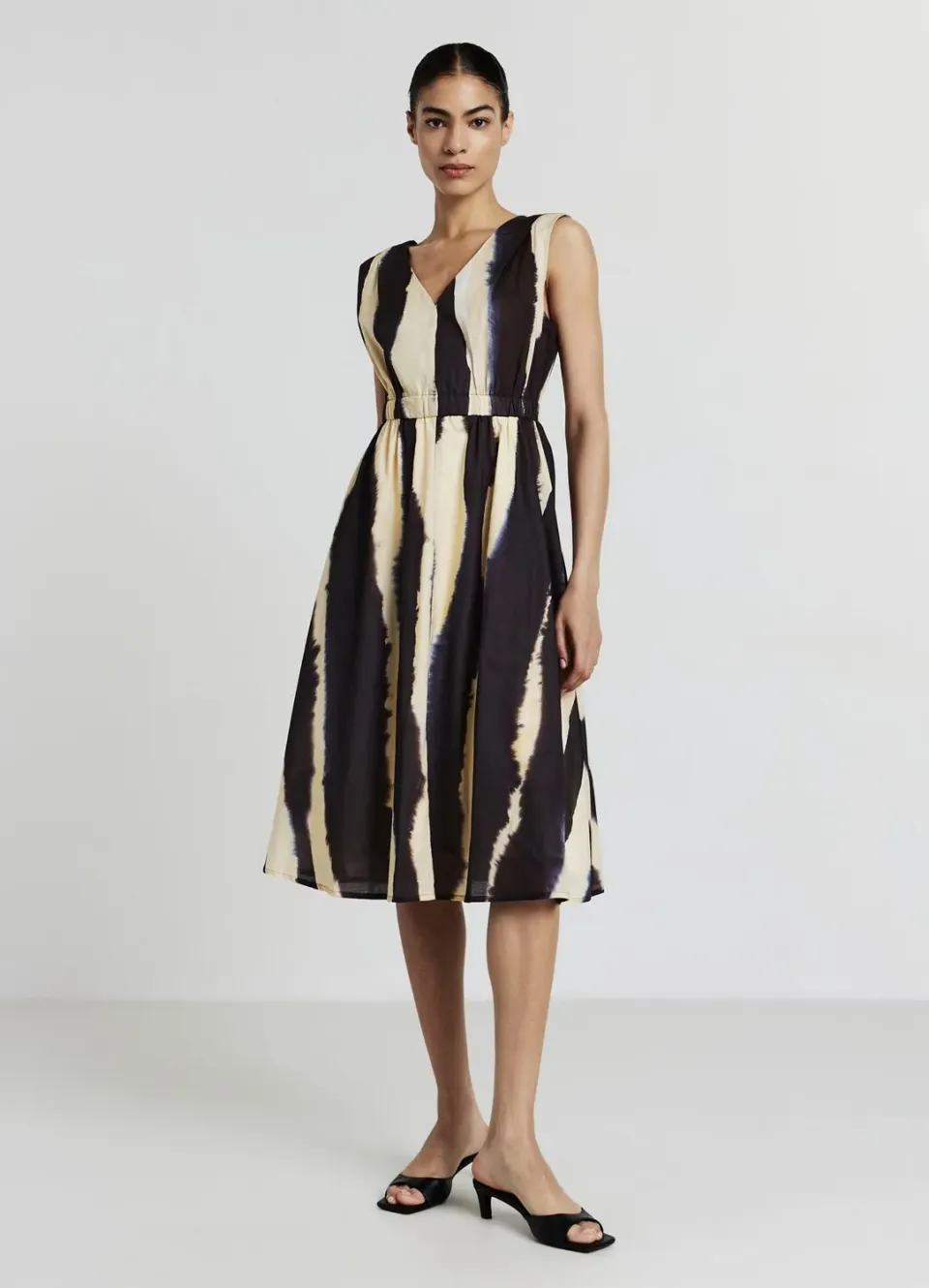 Calliope Robe longue femme tie dye bretelles
