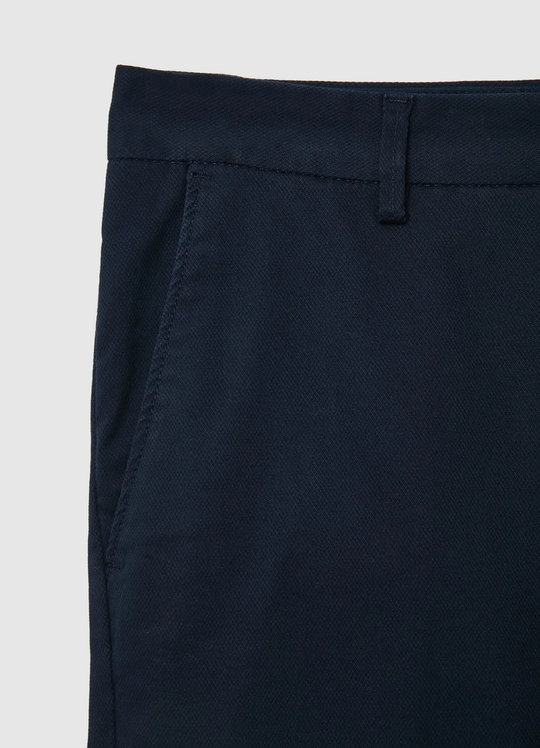 Calliope pantalon chino homme regular uni bouton